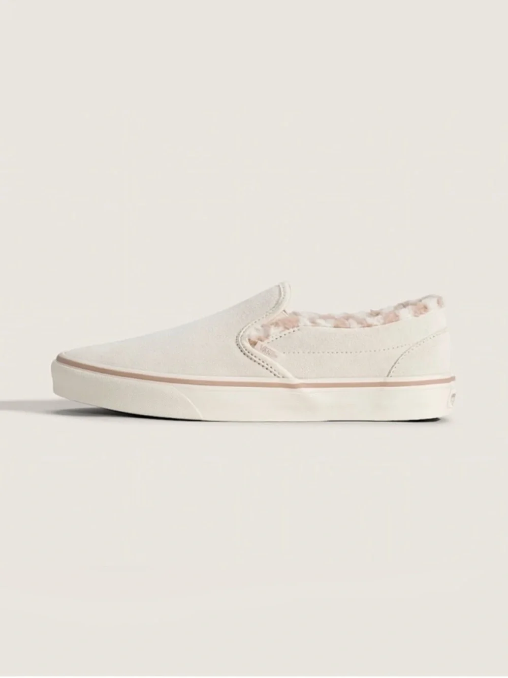 Vans Classic Slip-On Shoe Turtle Dove White Women 9.0 US Mens 7.5 US